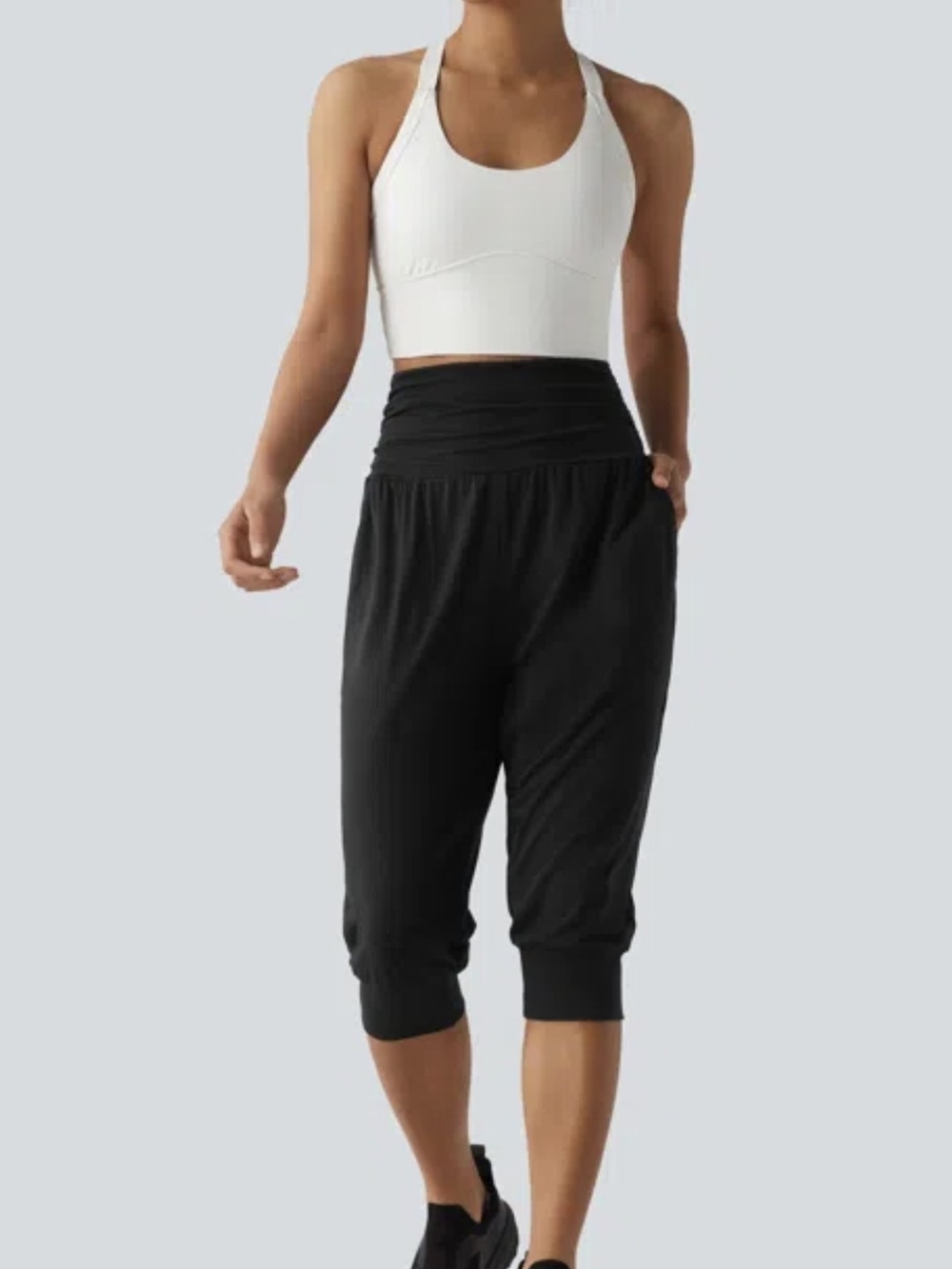 HALARA High Waist Capris